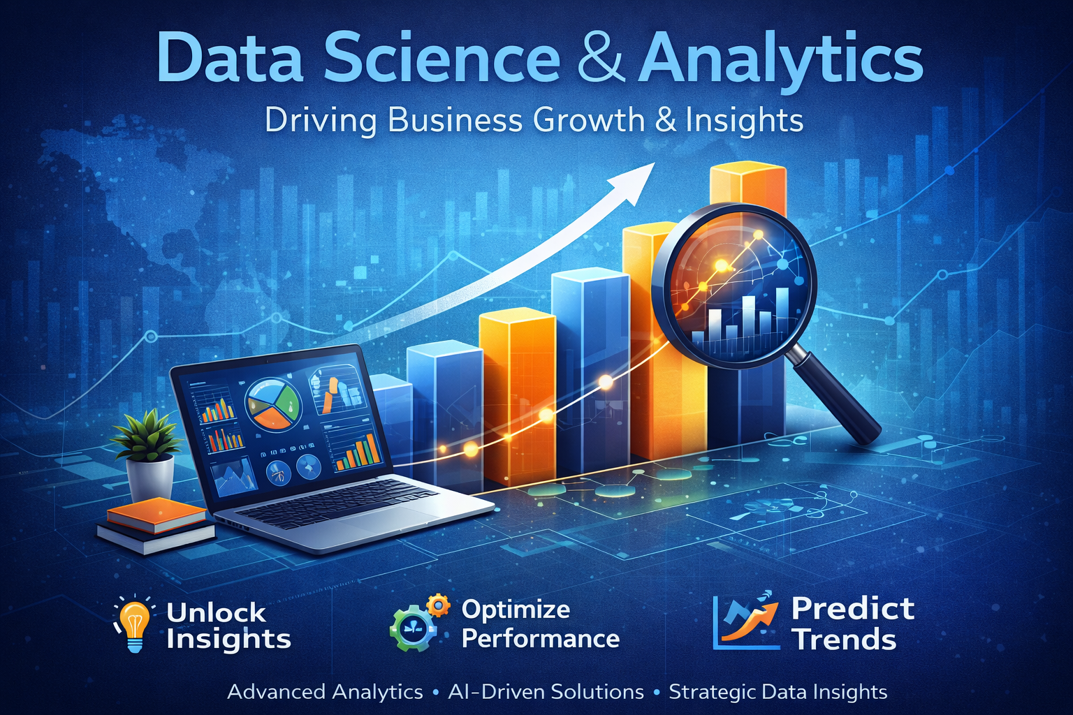 Infographic depicting data trends