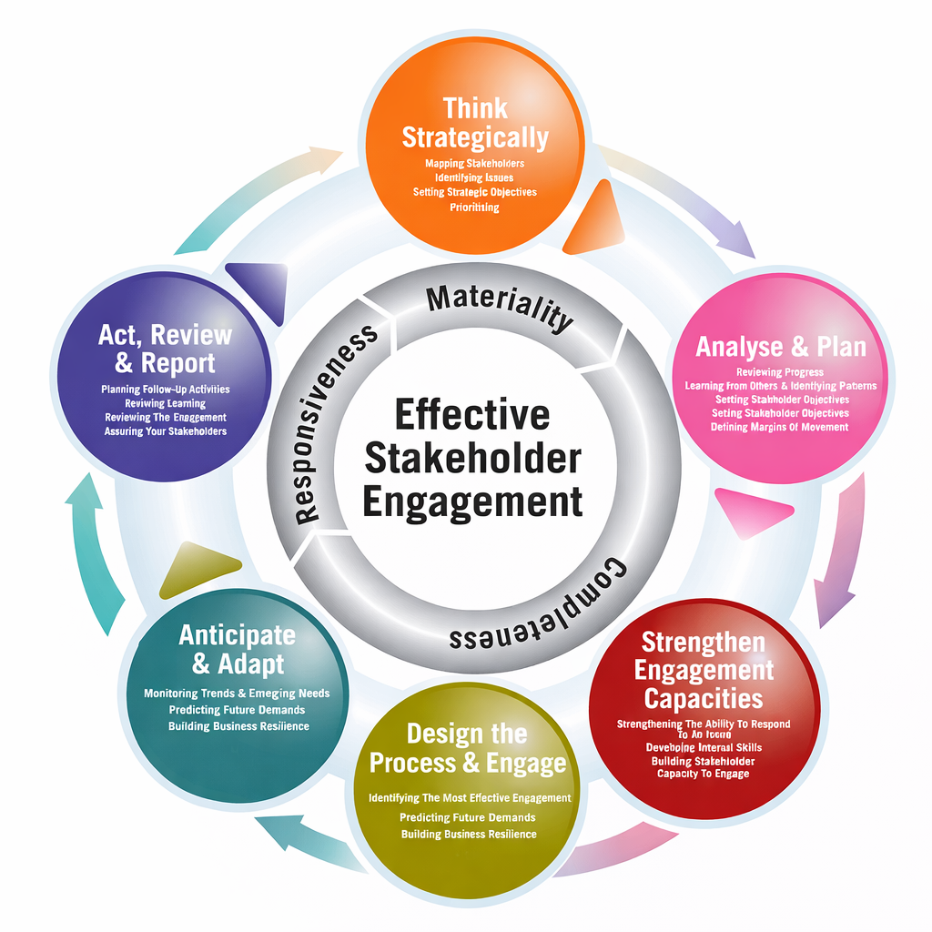 Six Stage Stakeholder Engagement Framework